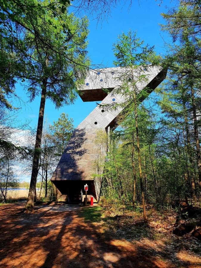 4P Chalet Tolve Met 4 Fietsen Vlakbij Natuurgebieden Drents Friese Wold, Fochteloerveen En Gevangenisdorp Veenhuizen Oosterwolde  Luaran gambar
